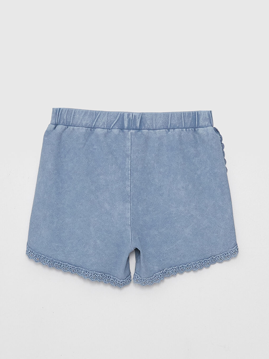 LCW baby Indigo Kız Bebek Jean Şort - 1