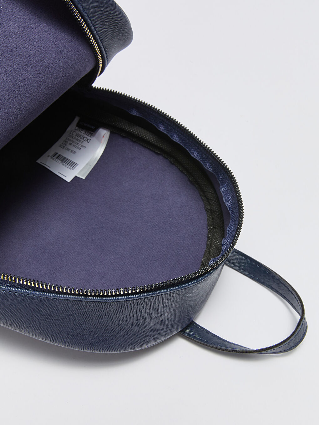 حقيبة ظهر للسيدات بمظهر الجلد-5