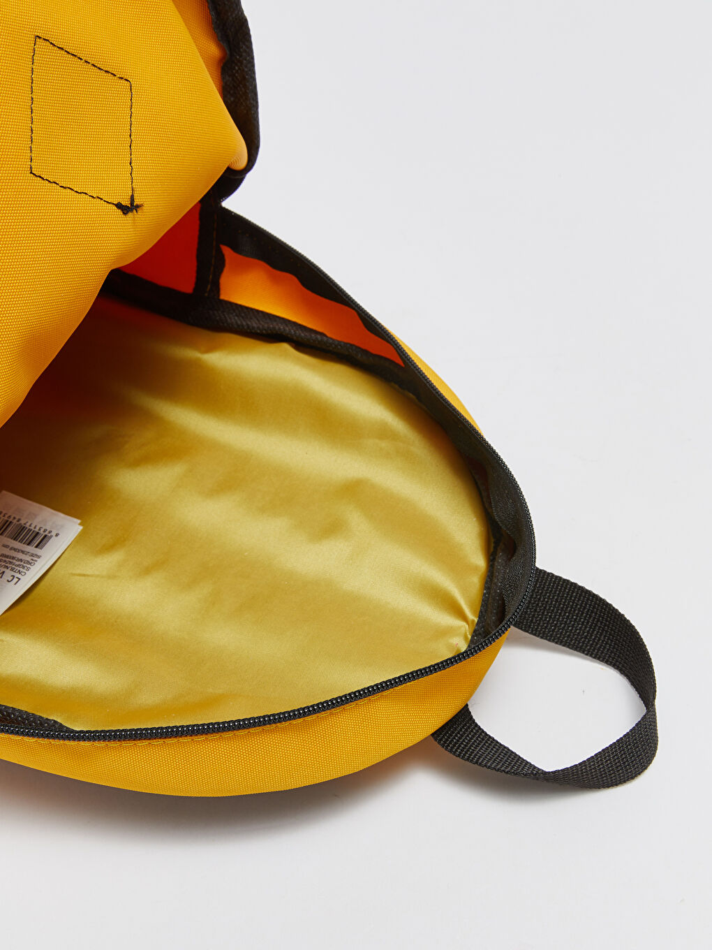 Sarı Etiket Detaylı Kız Çocuk Sırt Çantası-3