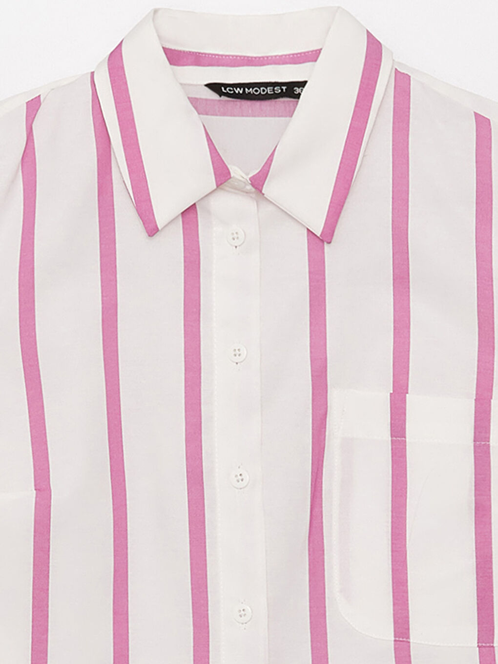 Striped Women's Shirt Tunic-7