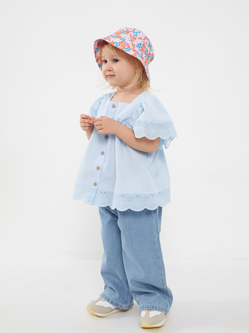 Basic Baby Girls' Jeans