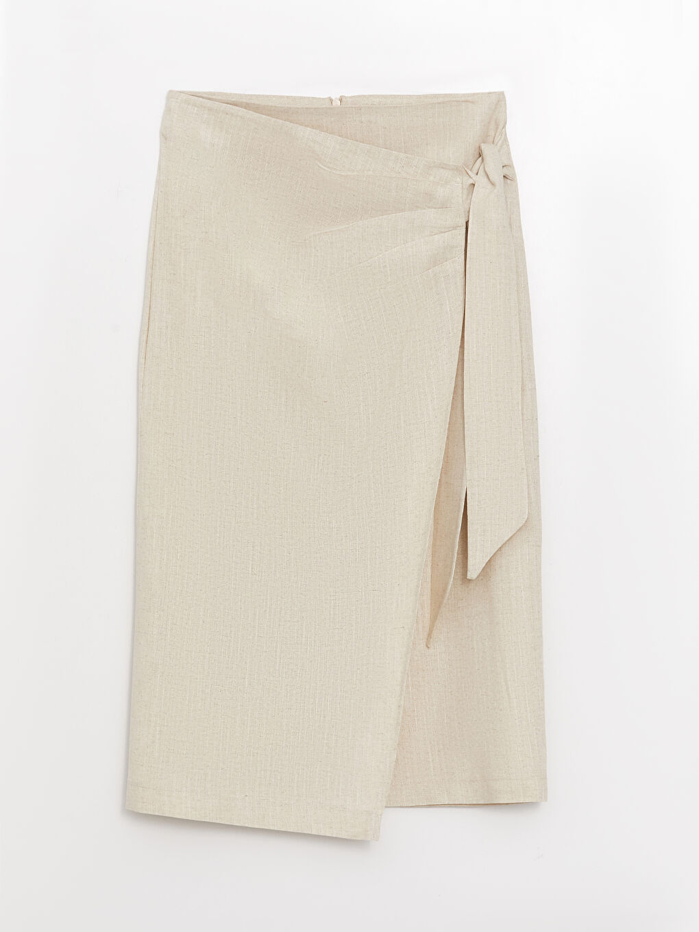 Zippered Waist Belted Women's Skirt -S3GP60Z8-SZQ