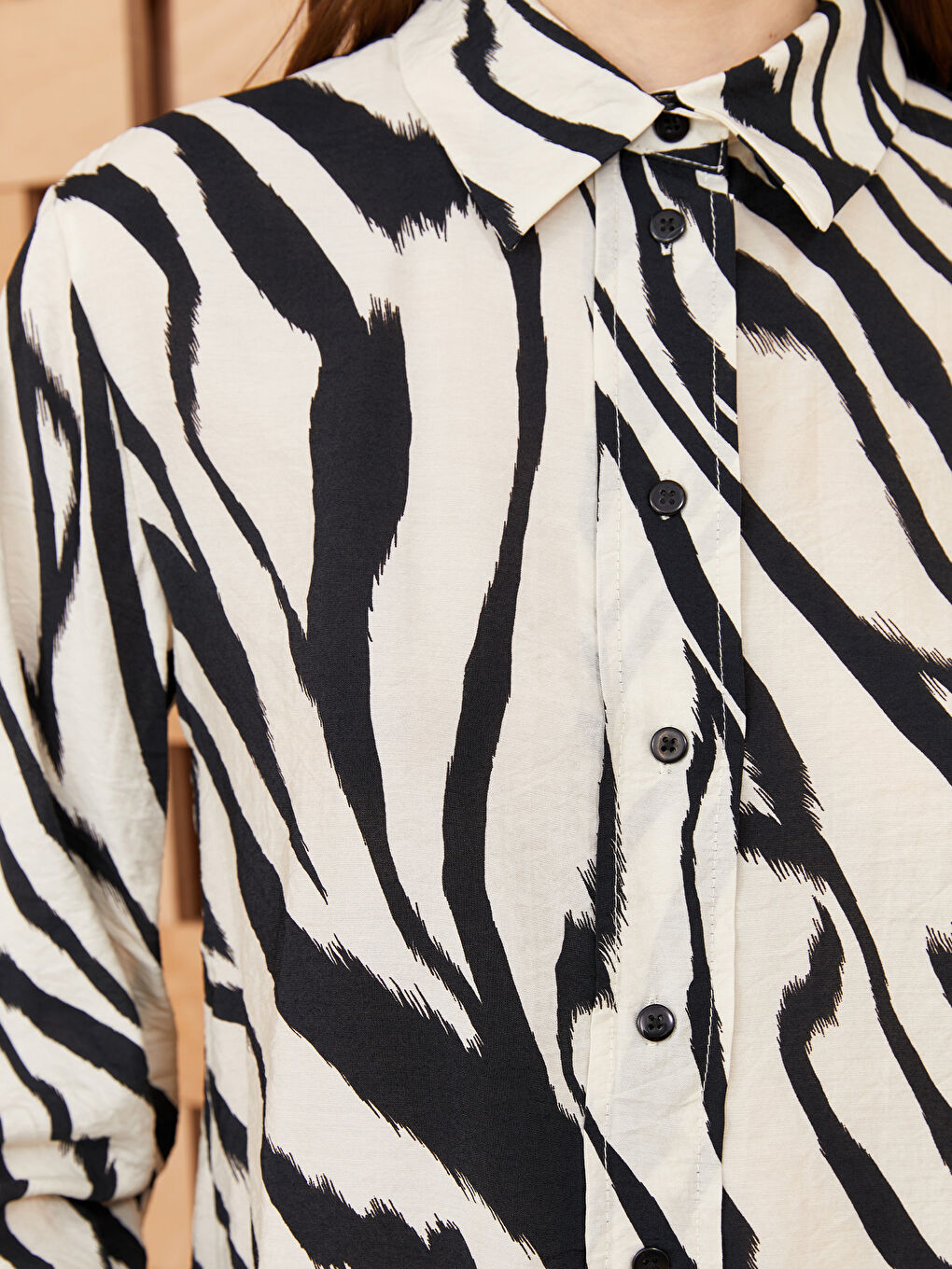 Tunique Chemise à Motifs pour Femmes-3