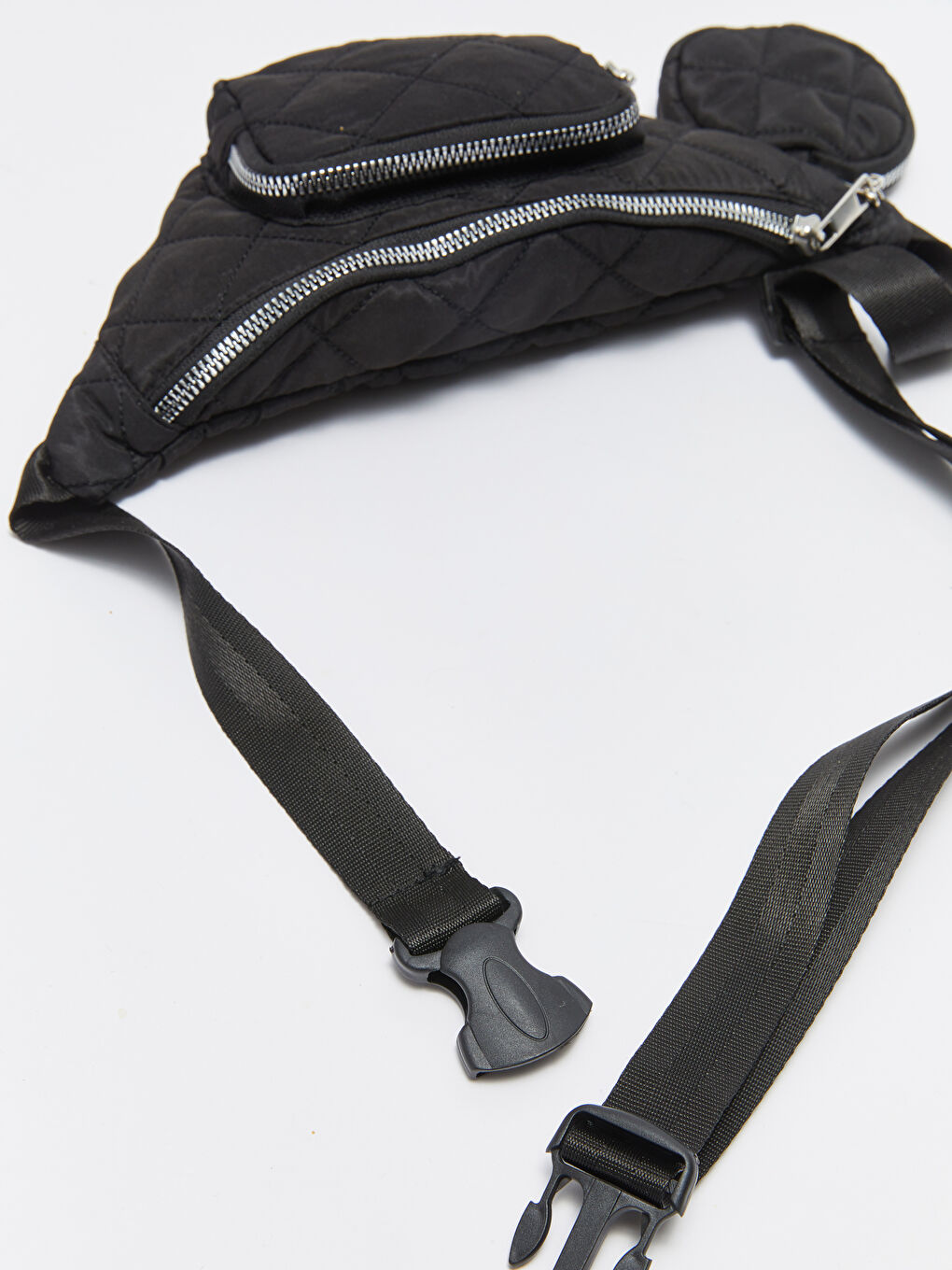 Ekru Kapitoneli Kız Çocuk Bel Çantası-4