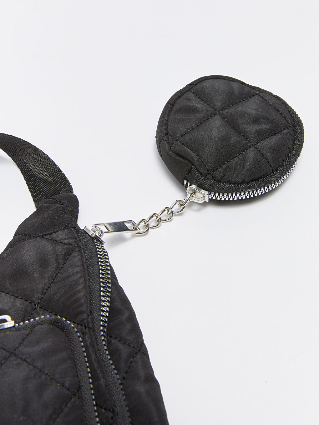 Ekru Kapitoneli Kız Çocuk Bel Çantası-5