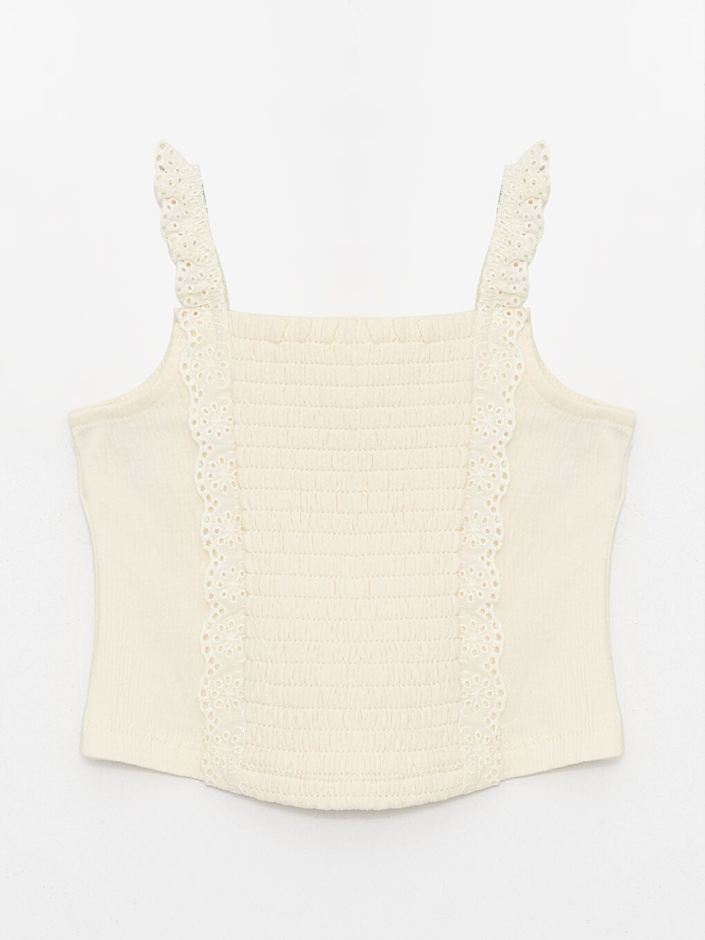 Square Collar Embroidered Baby Girl Athlete -S3GQ01Z1-FRC