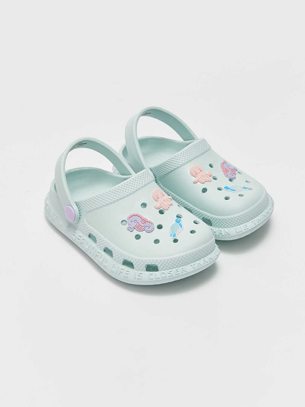 Patch Detailed Baby Girl Beach Sandals