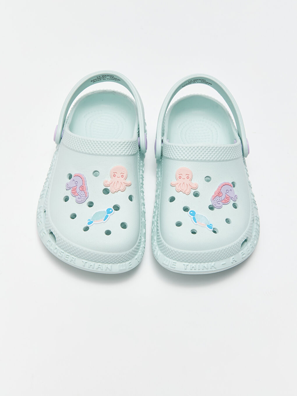 Patch Detailed Baby Girl Beach Sandals-2