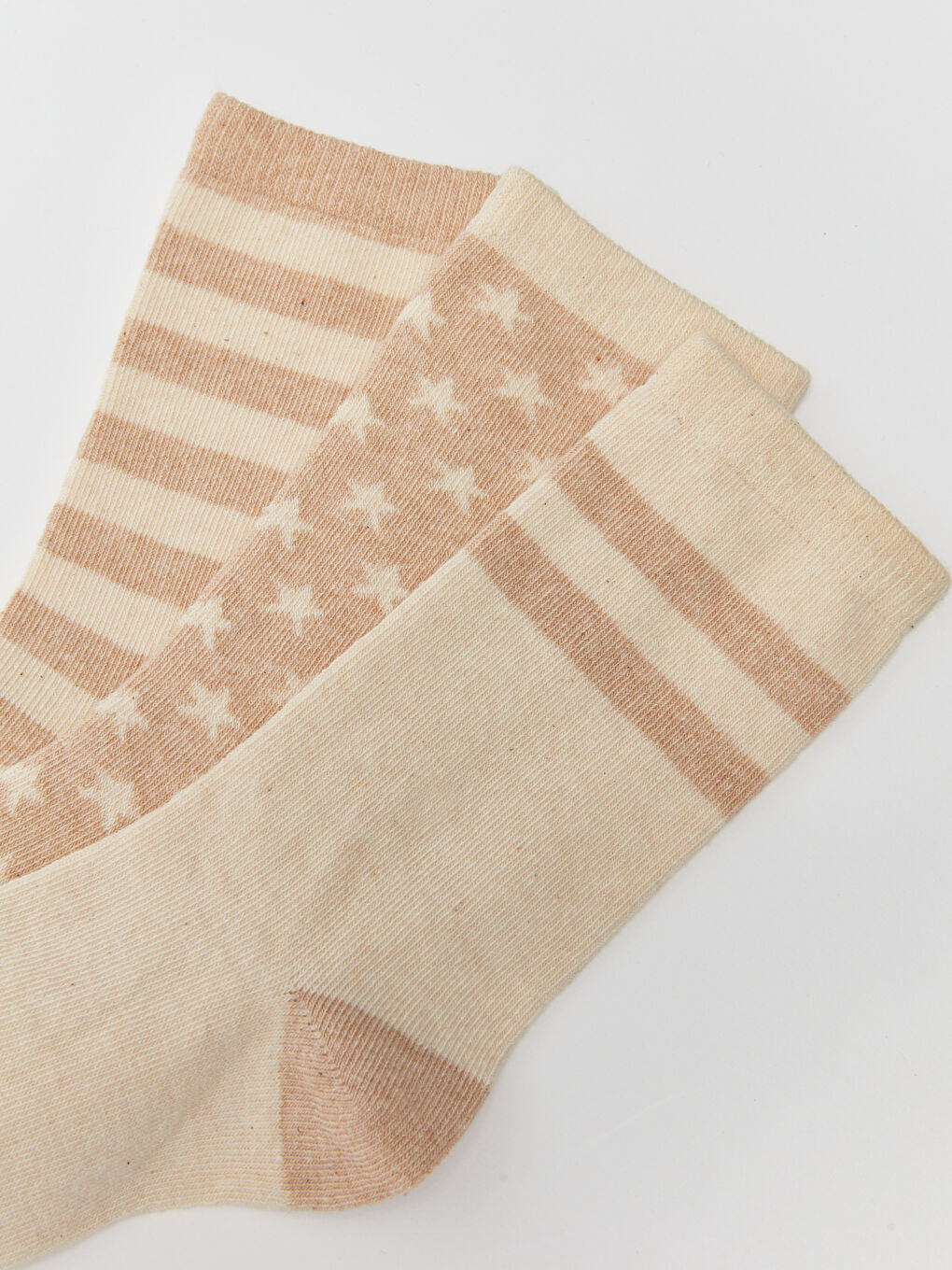 Karışık Desenli Erkek Çocuk Soket Çorap 3'lü-2