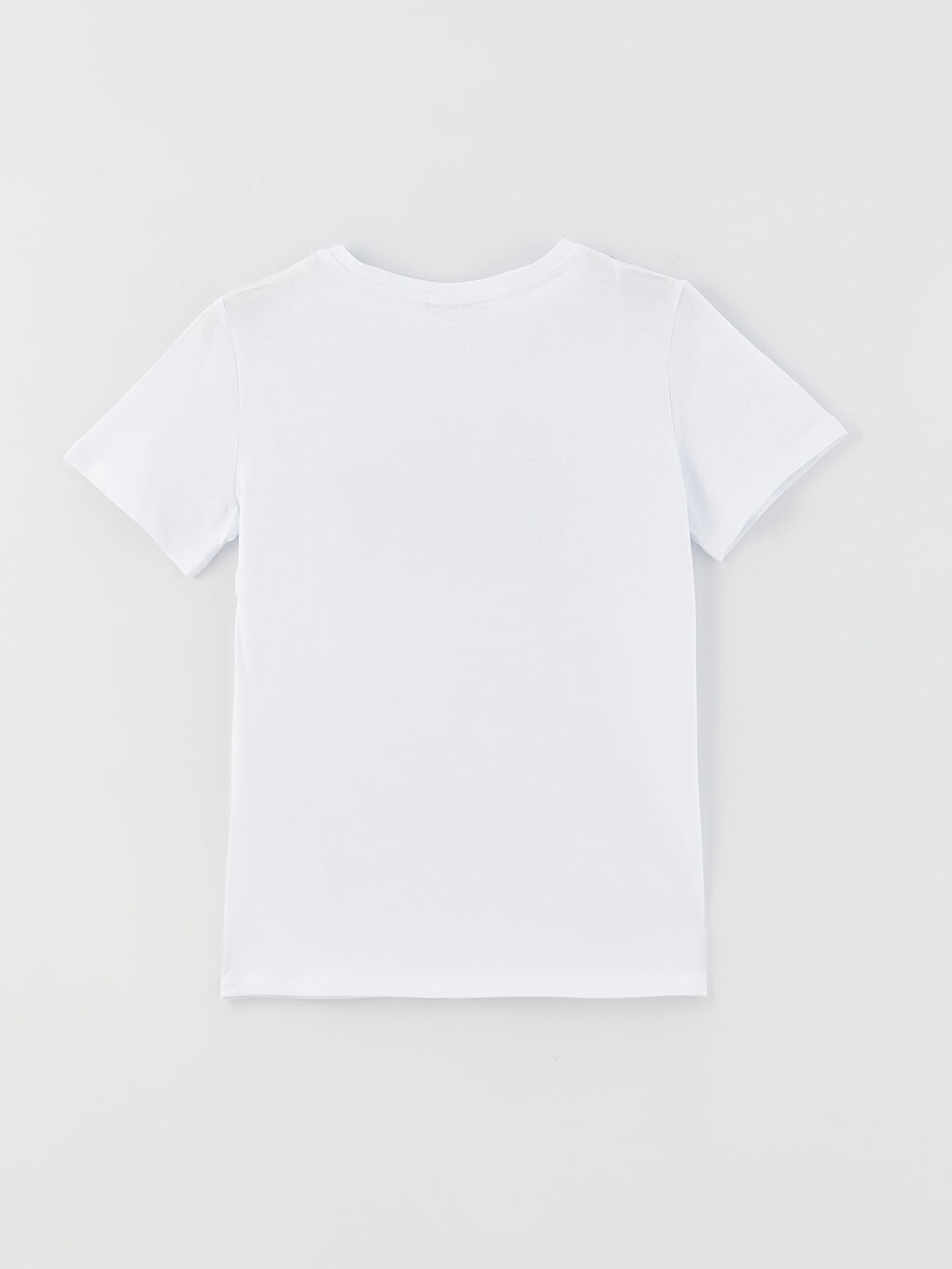 Beyaz Kadın Nostaljik Maymun Baskılı Tişört-6