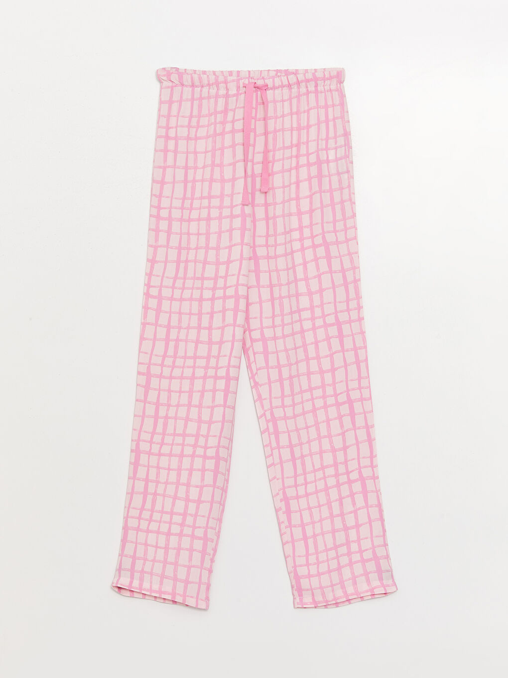 Shirt Collar Patterned Short Sleeve Women's Pajamas Set -S3GQ31Z8-LT4