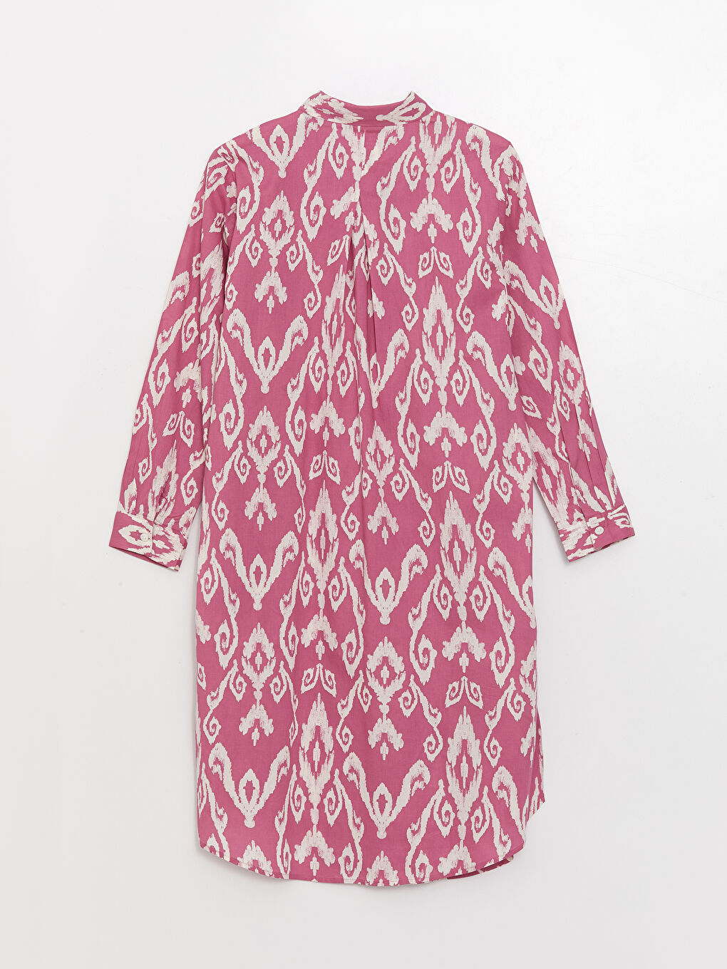 Узорчатая Женская Рубашка-Туника-5