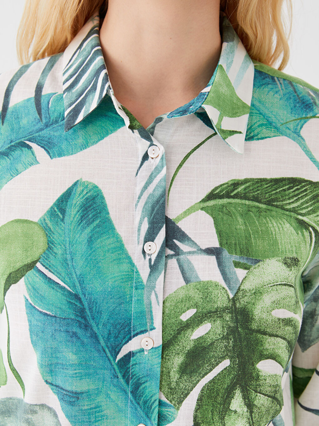 Patterned Women's Shirt Tunic-3