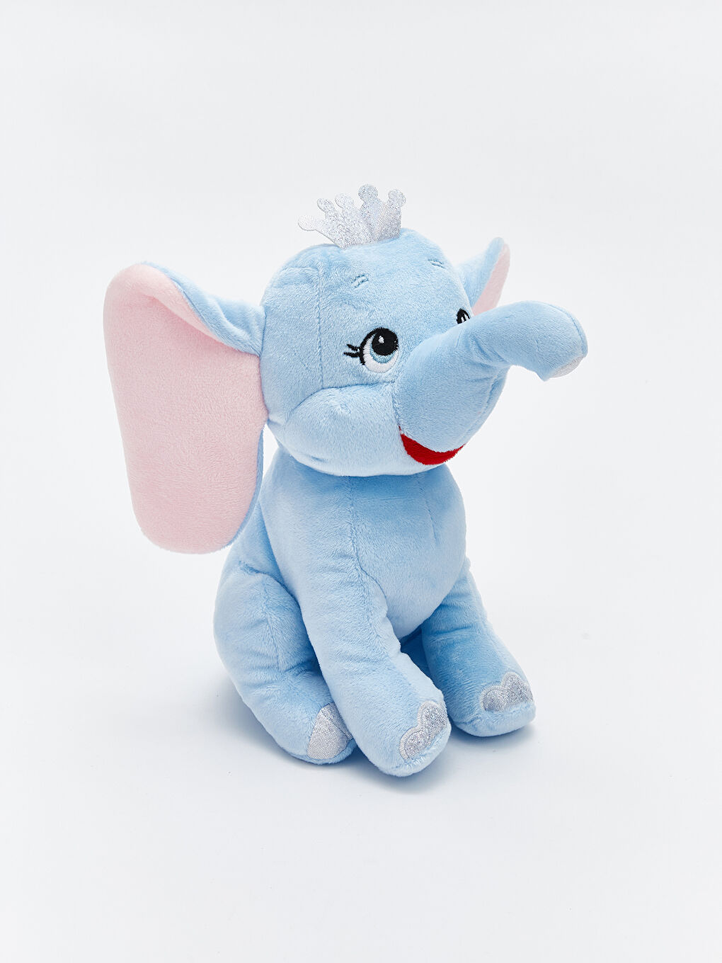 Elephant Embroidered Plush Stuffed Baby Pillow 30 Cm-2