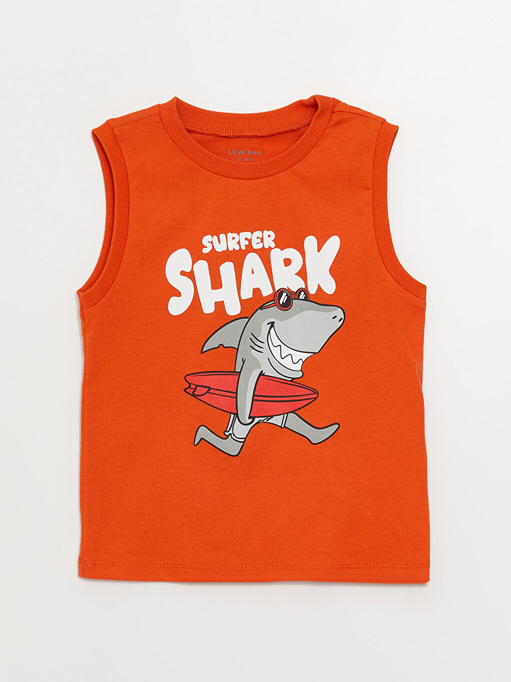 Дөңгелек жағалы принтті ұл балаға арналған іш көйлек пен шорты 2 бөліктен тұратын жинақ-1