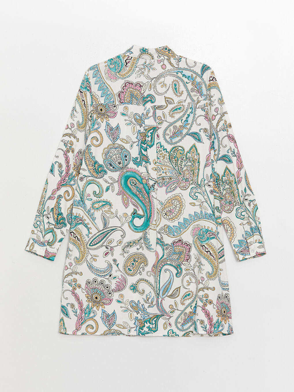 Patterned Women's Shirt Tunic-6