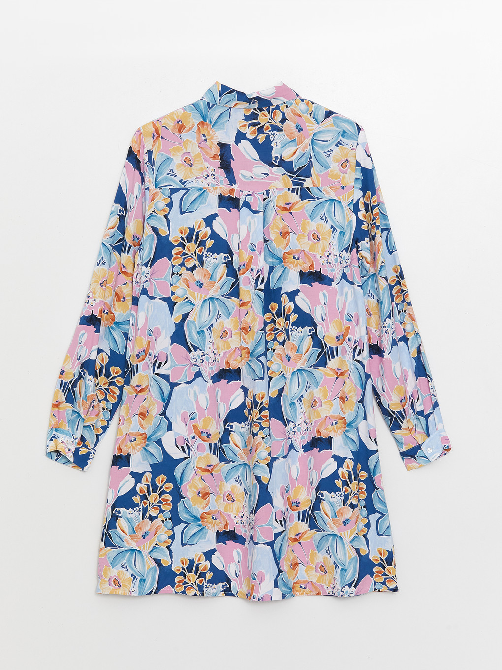 Patterned Women's Shirt Tunic-6