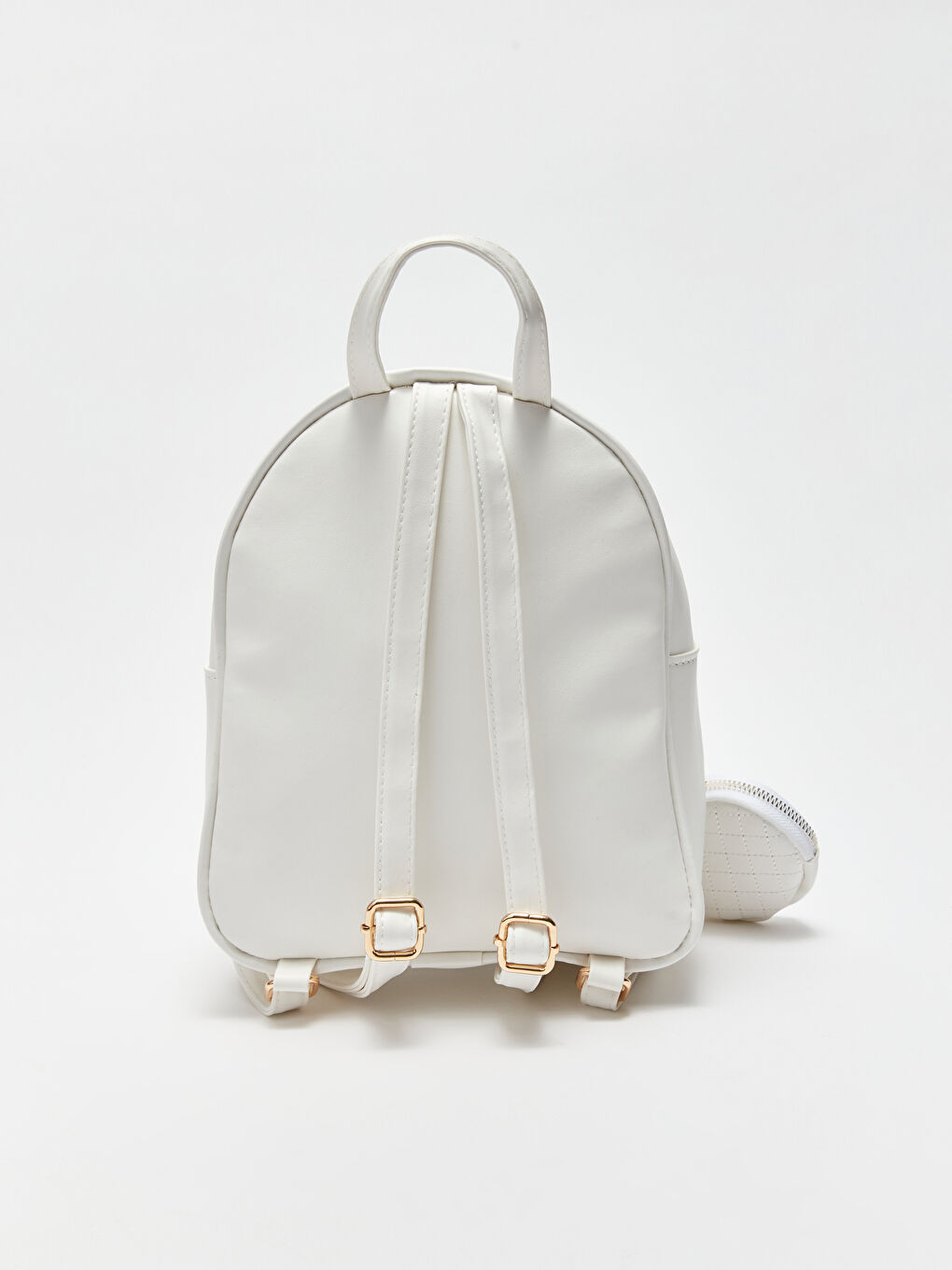 Rucsac pentru Fete cu Portofel Aspect Piele-2