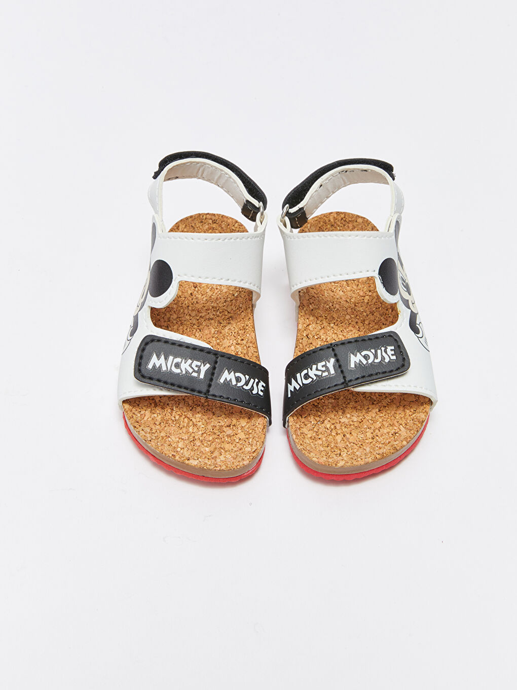 LCW STEPS Beyaz Mickey Mouse Baskılı Erkek Bebek Sandalet - 2