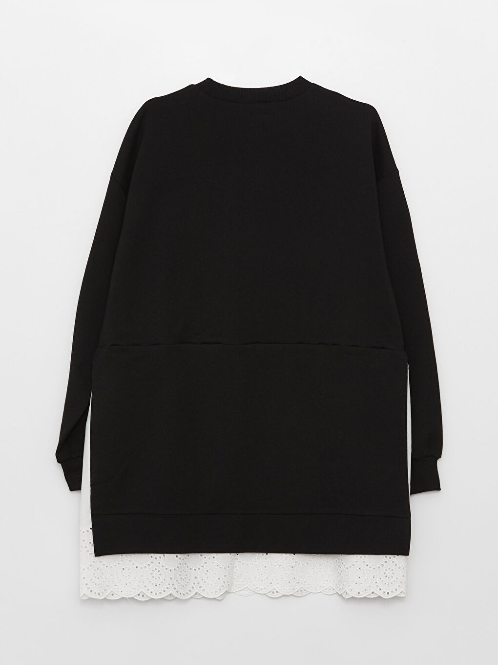 Tunique en Sweatshirt à Col Cheminée pour Femmes-6