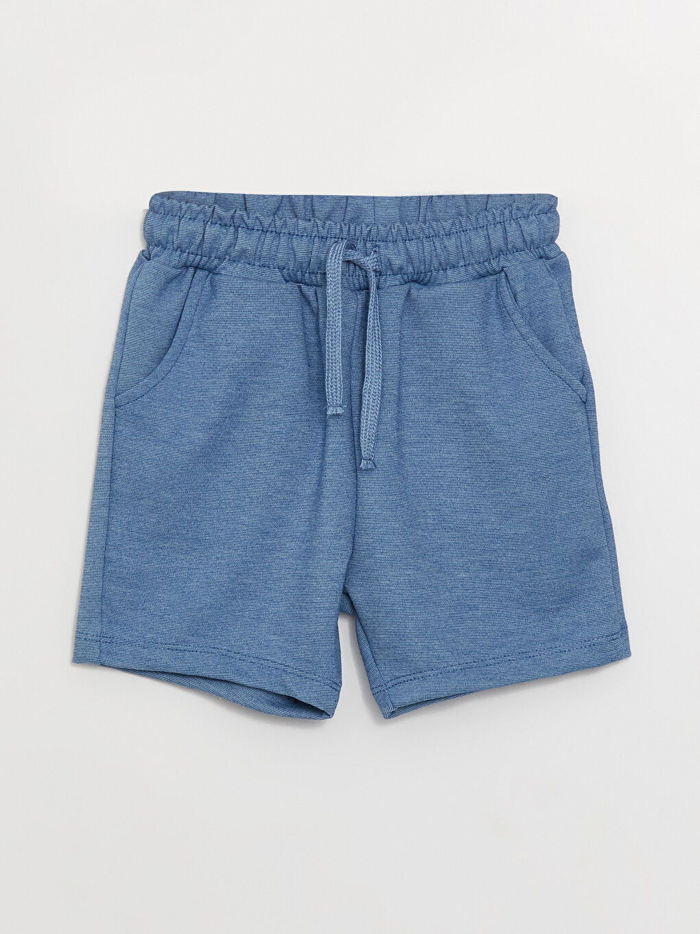 طقم قميص كم قصير أساسي للأولاد الرضع مع شورت - مجموعة من قطعتين-2