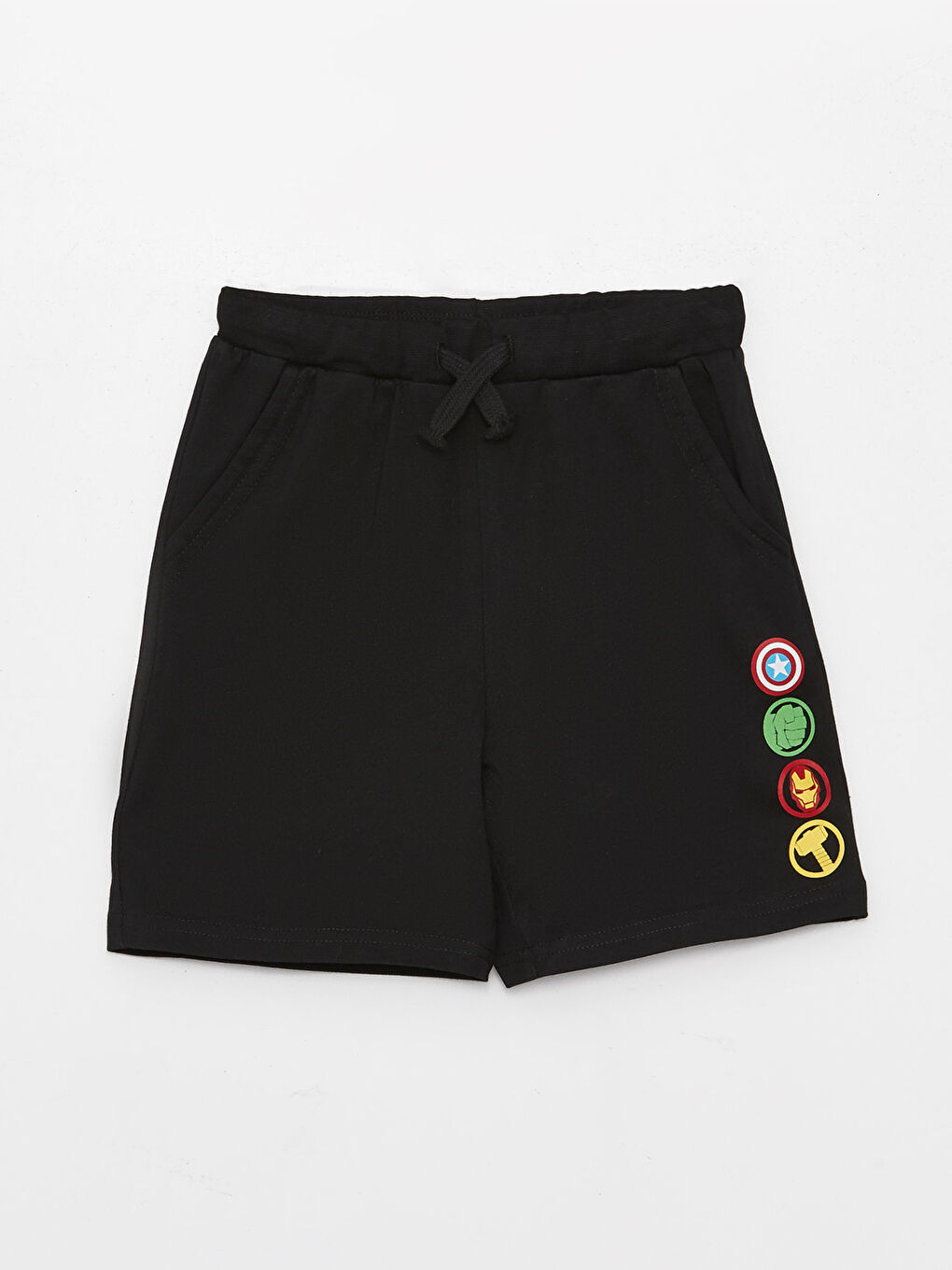 T-shirt et Shorts pour Garçons à Manches Courtes Imprimé Marvel Col Rond-2