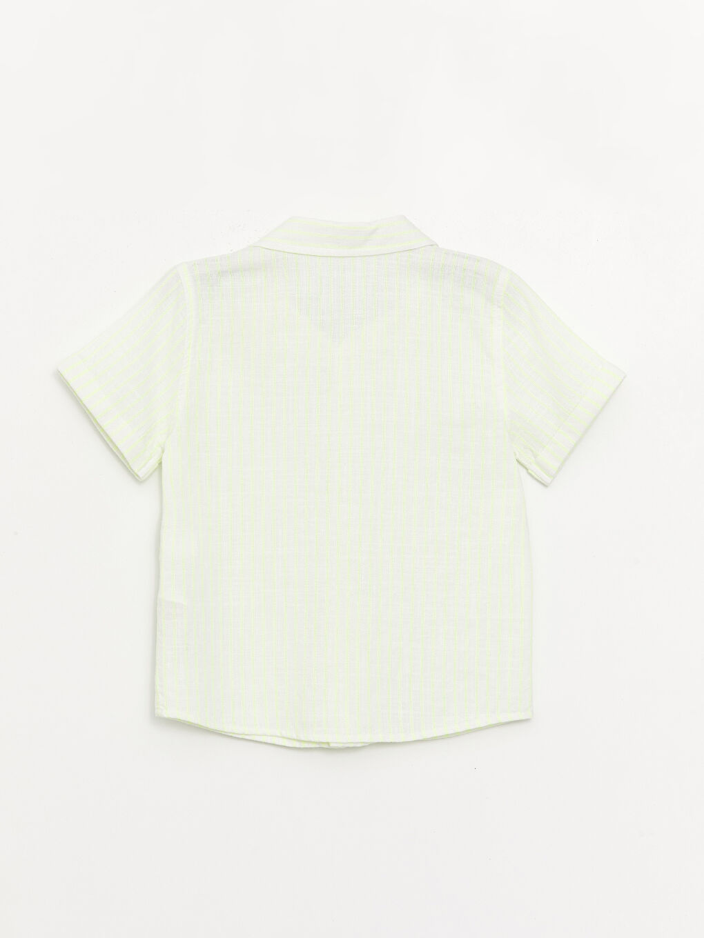 Short Sleeve Striped Baby Boys' Shirt-3