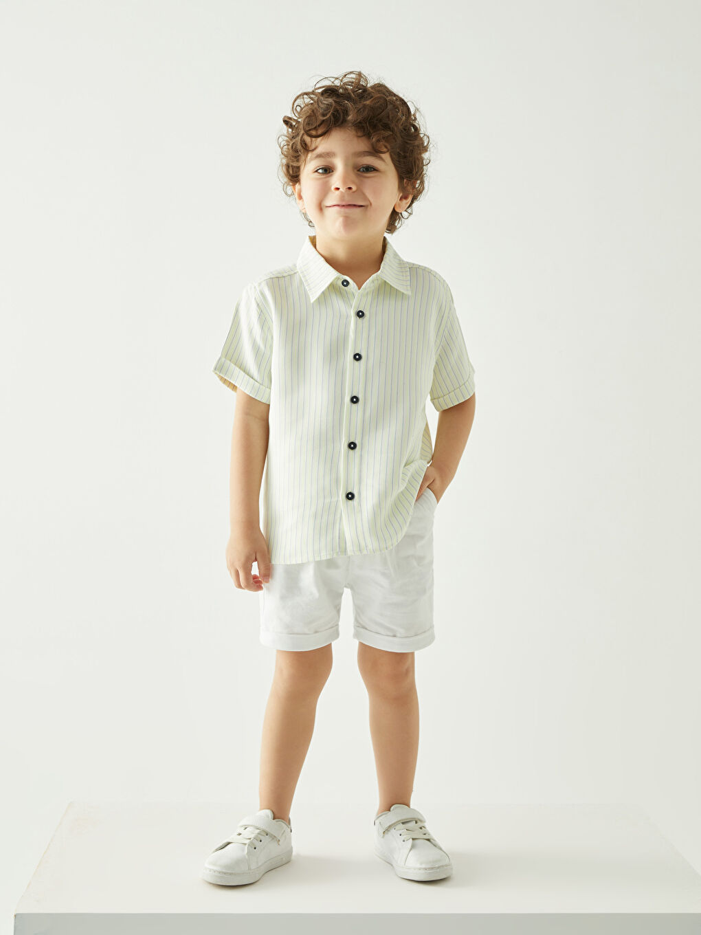 Striped Baby Boy Shirt-1