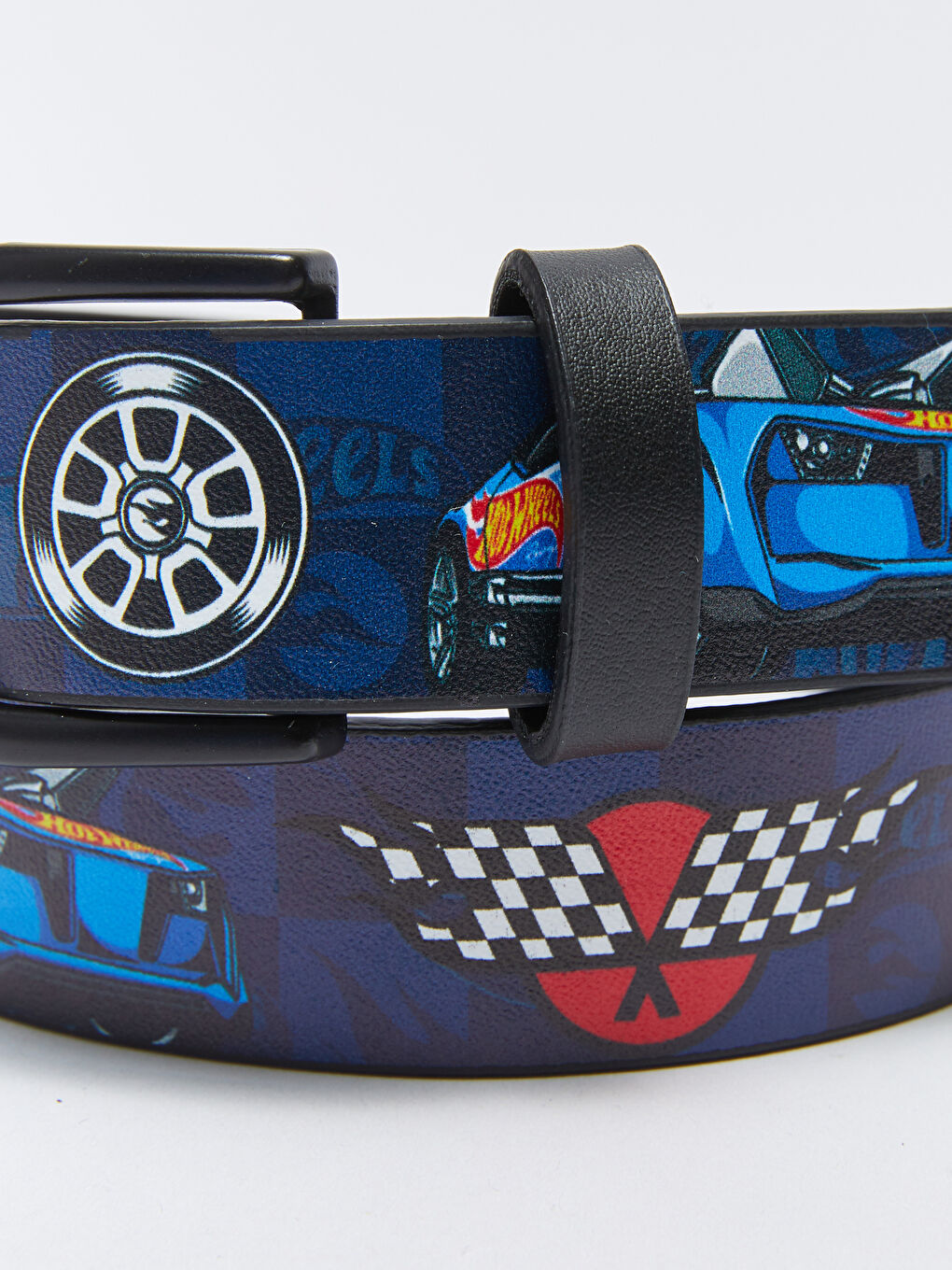 Karışık Hot Wheels Baskılı Erkek Çocuk Kemer-3