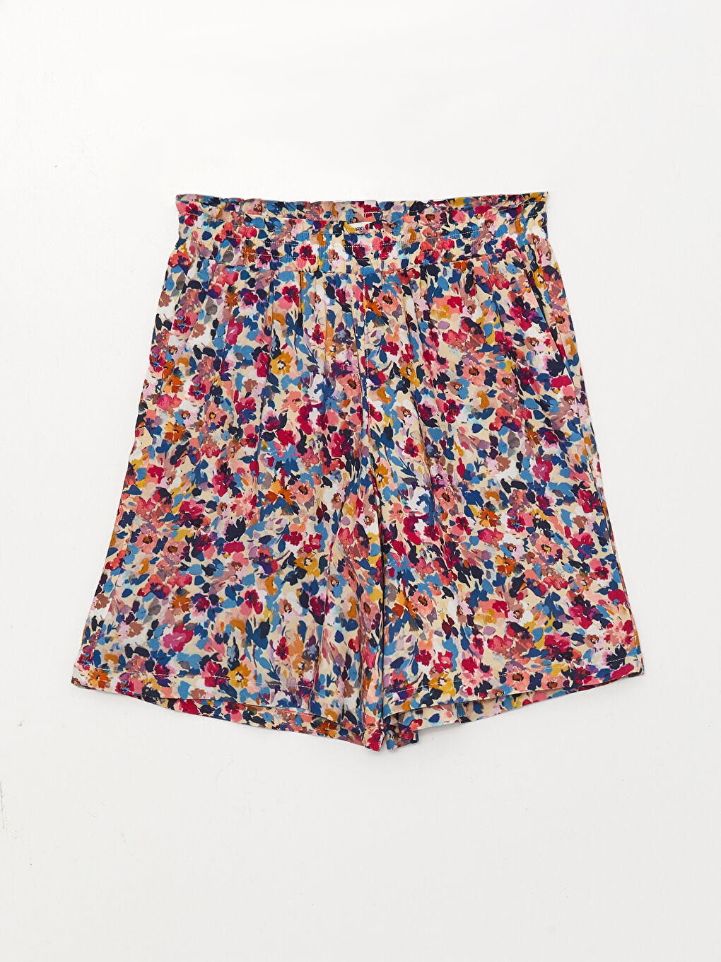 Elastic Waist Comfortable Pattern Patterned Women's Shorts -S3GT02Z8-F9C