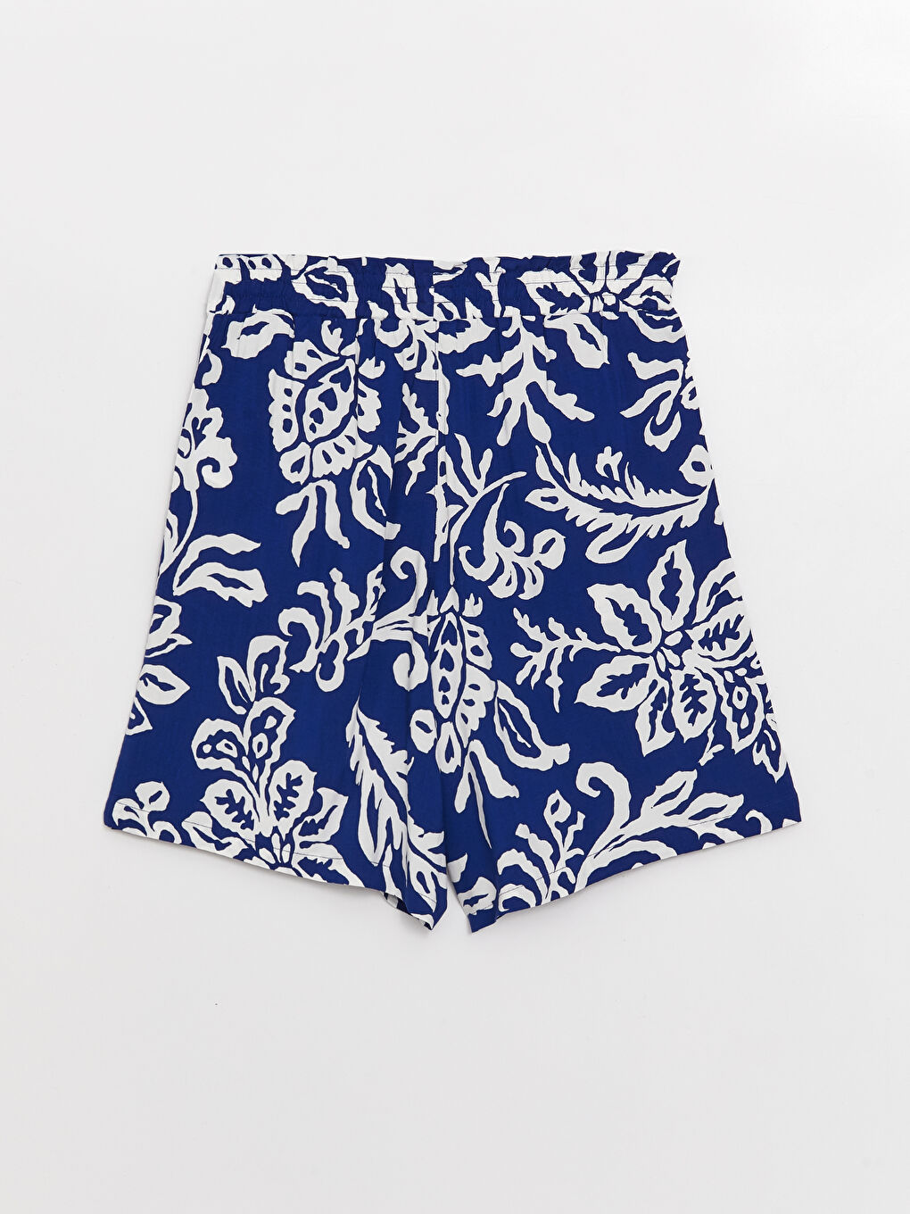 Elastic Waist Comfortable Pattern Patterned Women's Shorts-6