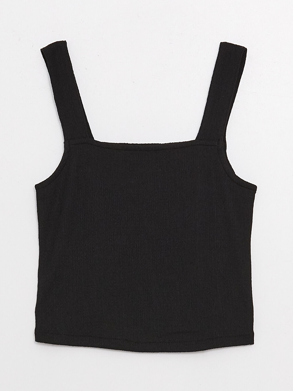Square Collar Straight Strap Women's Crop -S3GT03Z8-RQN