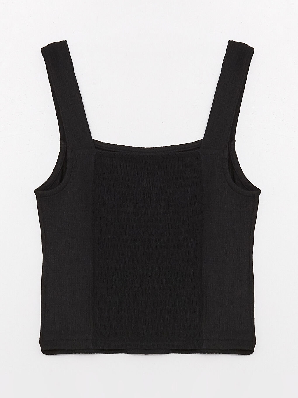 Square Collar Straight Strap Women's Crop -S3GT03Z8-RQN