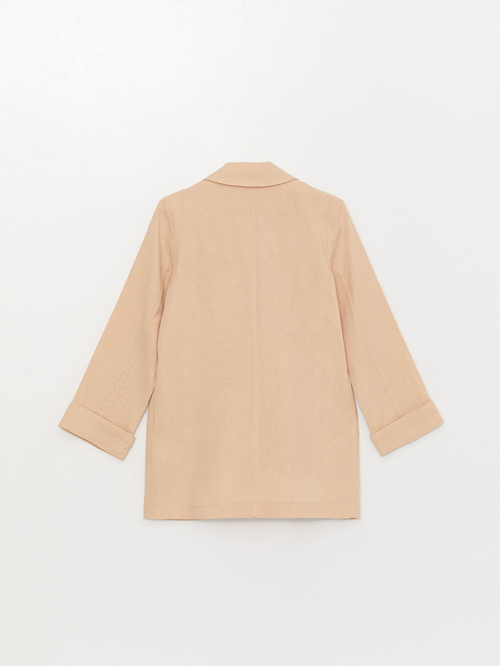 LCW Modest Straight Long Sleeve Muslin Women's Jacket -S3GT37Z8-SYN