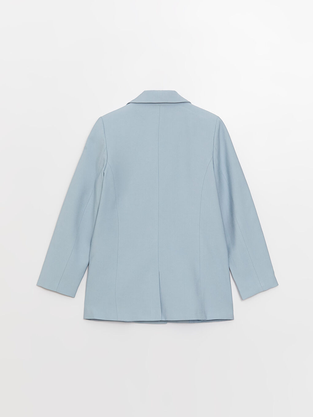 Plain Long Sleeve Women's Blazer Jacket-6