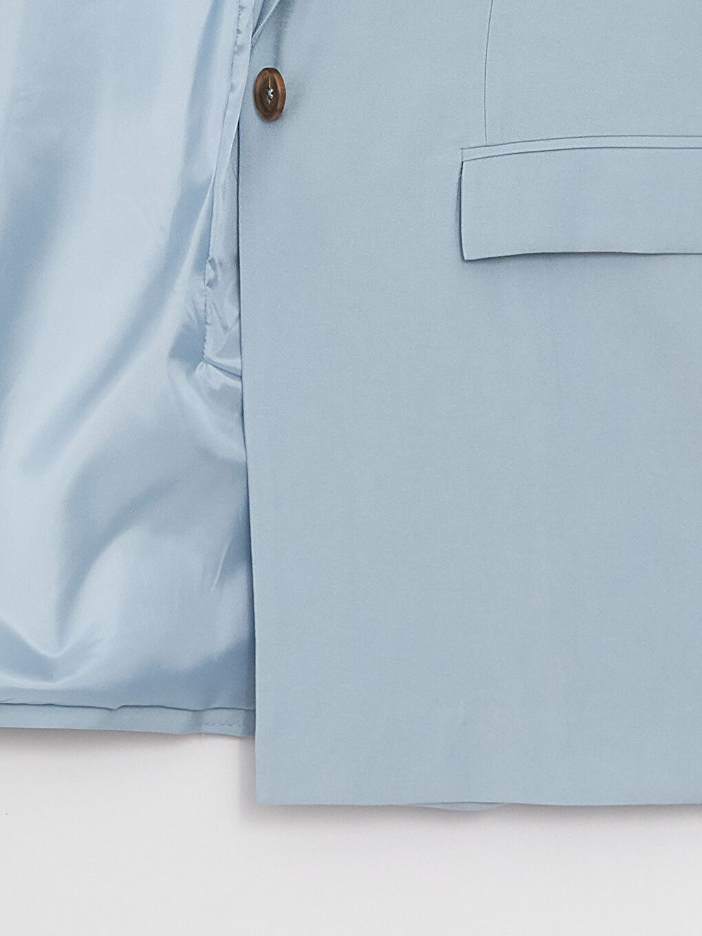 Plain Long Sleeve Women's Blazer Jacket-7