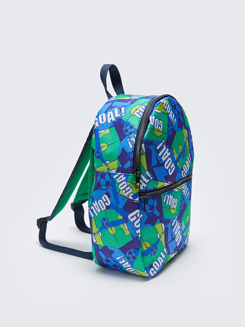 Mavi Desenli Erkek Çocuk Sırt Çantası-1