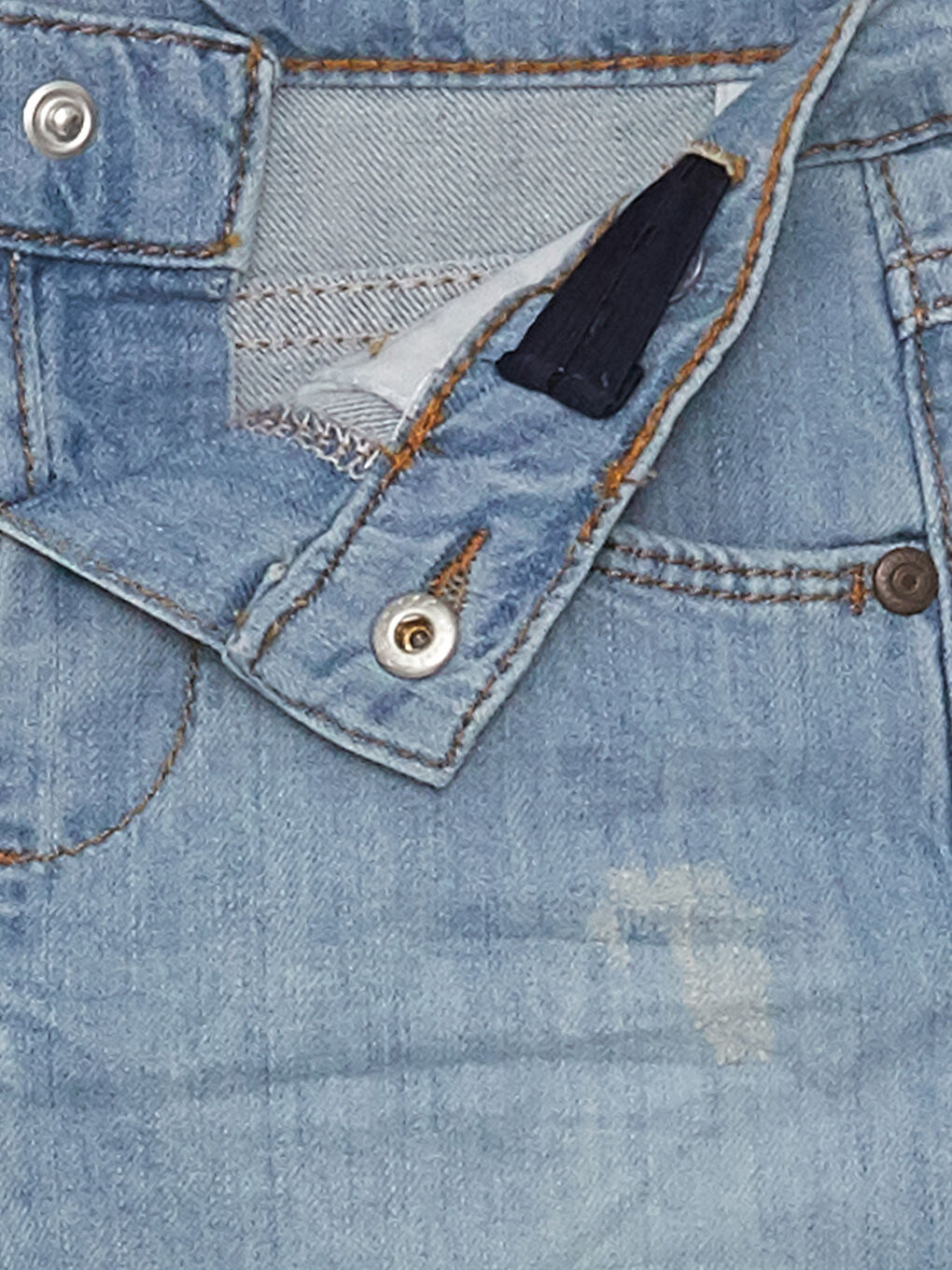 Базовые джинсовые шорты для малышей мальчиков-4