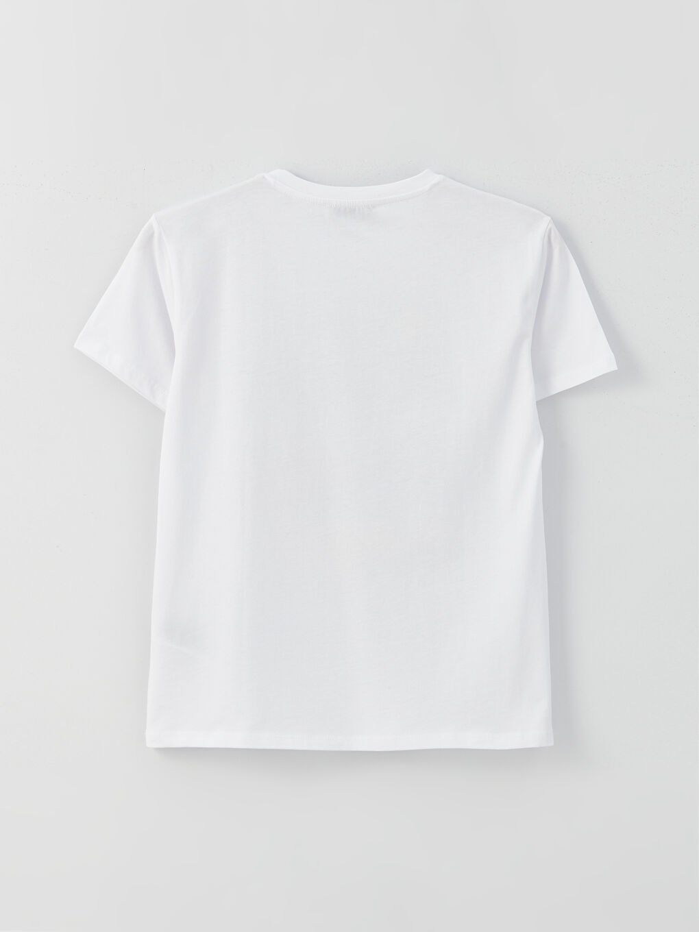 Crew Neck Printed Short Sleeve Women's T-Shirt-6