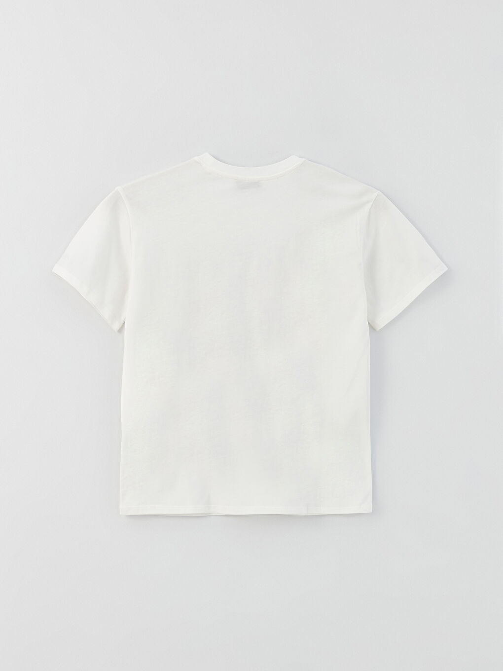 Crew Neck Printed Short Sleeve Women's T-Shirt-6