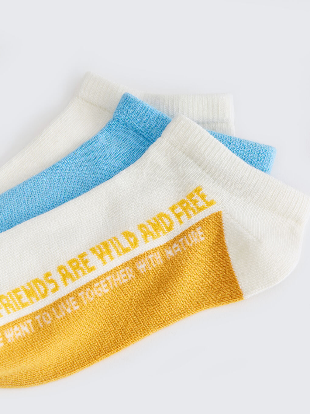 جوارب رياضية منقوشة للأولاد - ٣ قطع-2