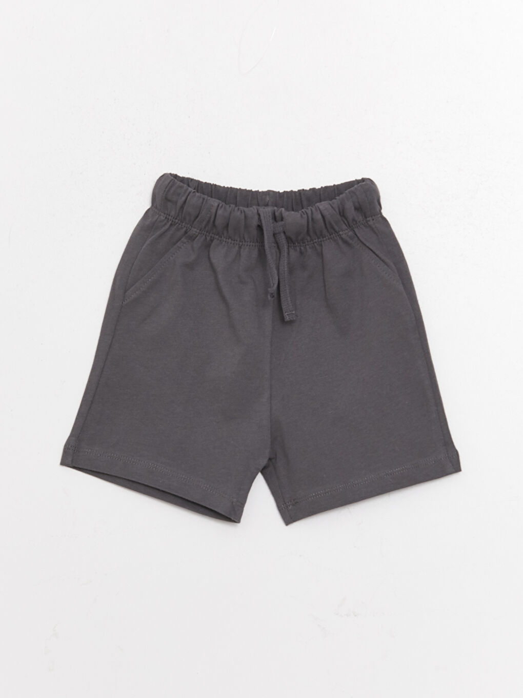 Elasticated Waist Basic Baby Boys' Shorts 2 Pack-1