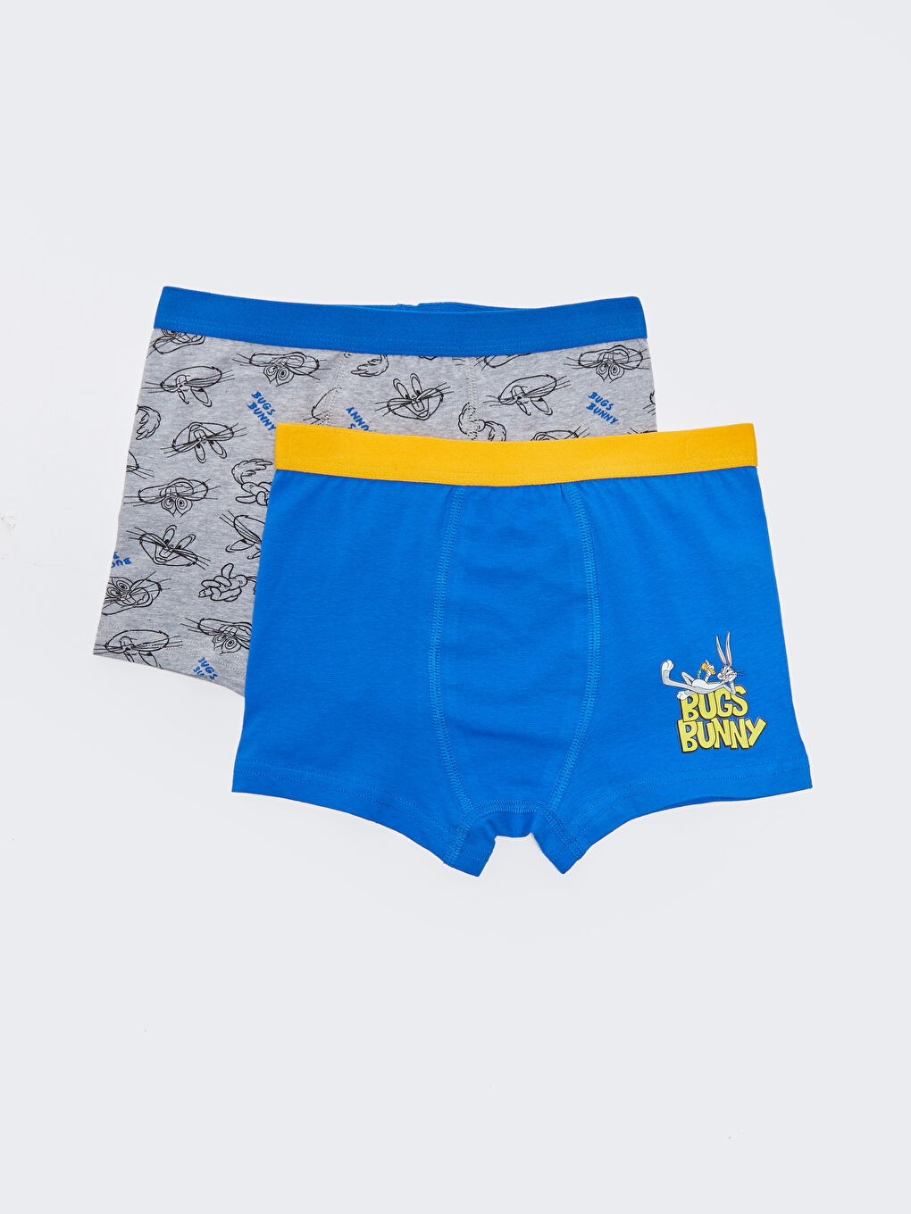 LCW Kids Bugs Bunny Printed Cotton Boy Boxer 2 Pack -S3GV08Z4-HGU