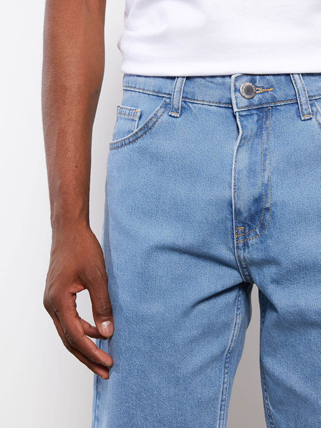 Standard Fit Men's Jean Shorts -S3GV29Z8-311