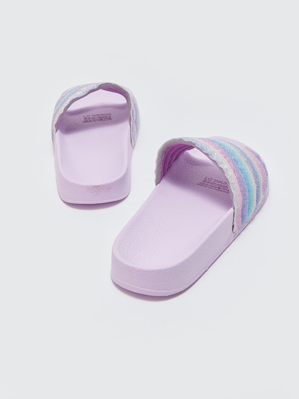 Papuci cu o singură curea imprimați pentru Fete-4