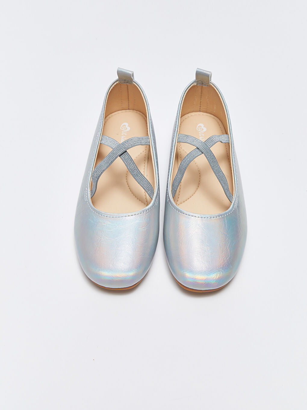 Gri Hologram Baskılı Kız Çocuk Babet-2