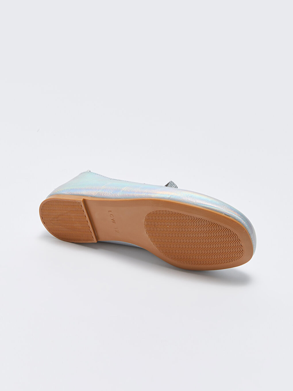 Gri Hologram Baskılı Kız Çocuk Babet-3