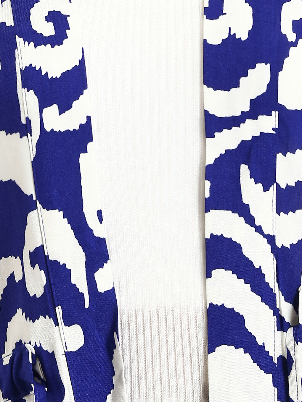 LCW Vision Şal Yaka Desenli Oversize Kadın Kimono -S3GY17Z8-LTM