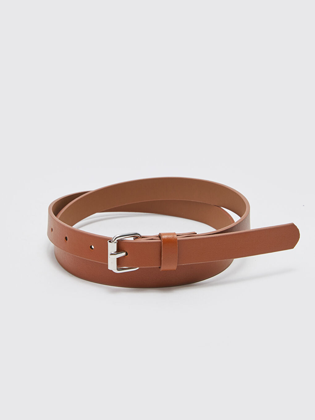 Faux Leather Women's Belt 2 Pack-1