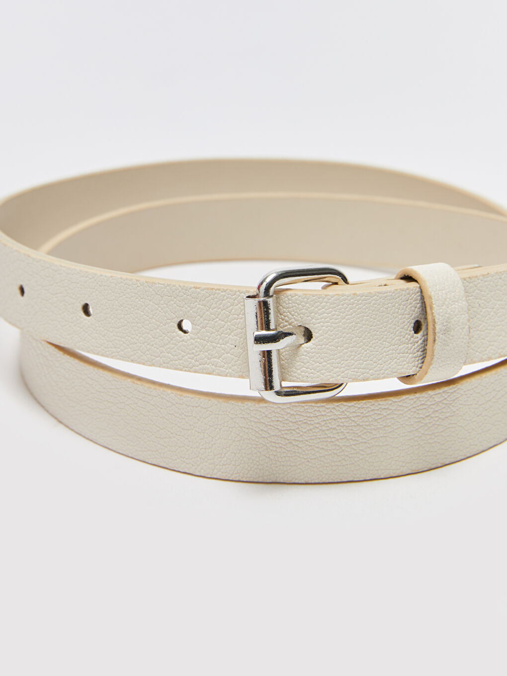 Faux Leather Women's Belt 2 Pack-6